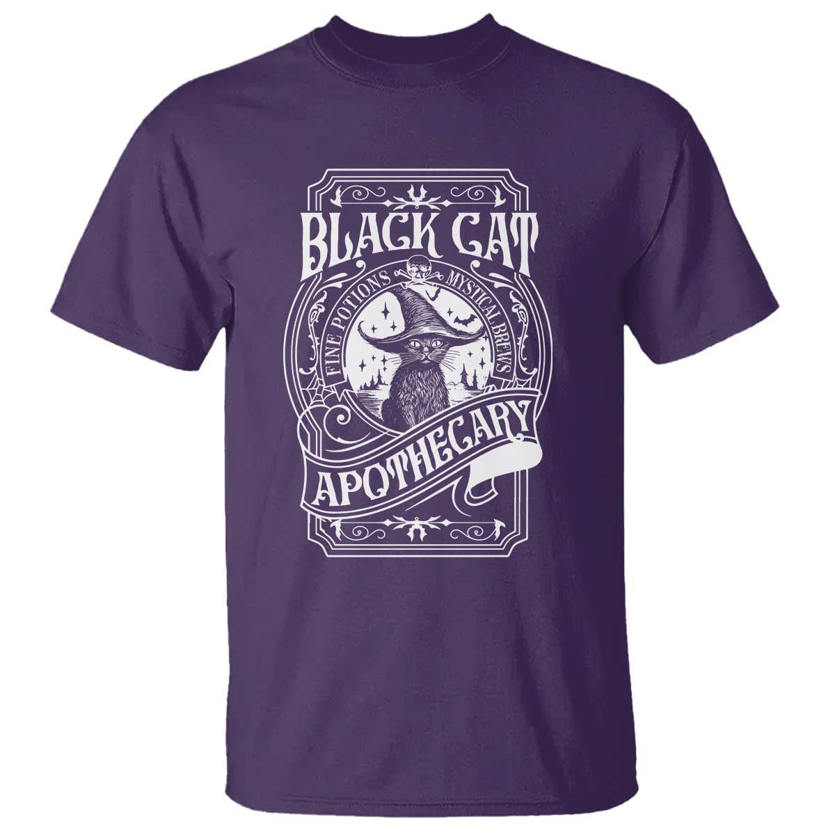 black-cat-witch-t-shirt-salem-apothecary-halloween