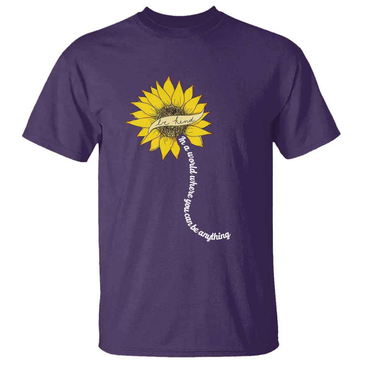be-kind-t-shirt-in-a-world-where-you-can-be-anything-sunflower