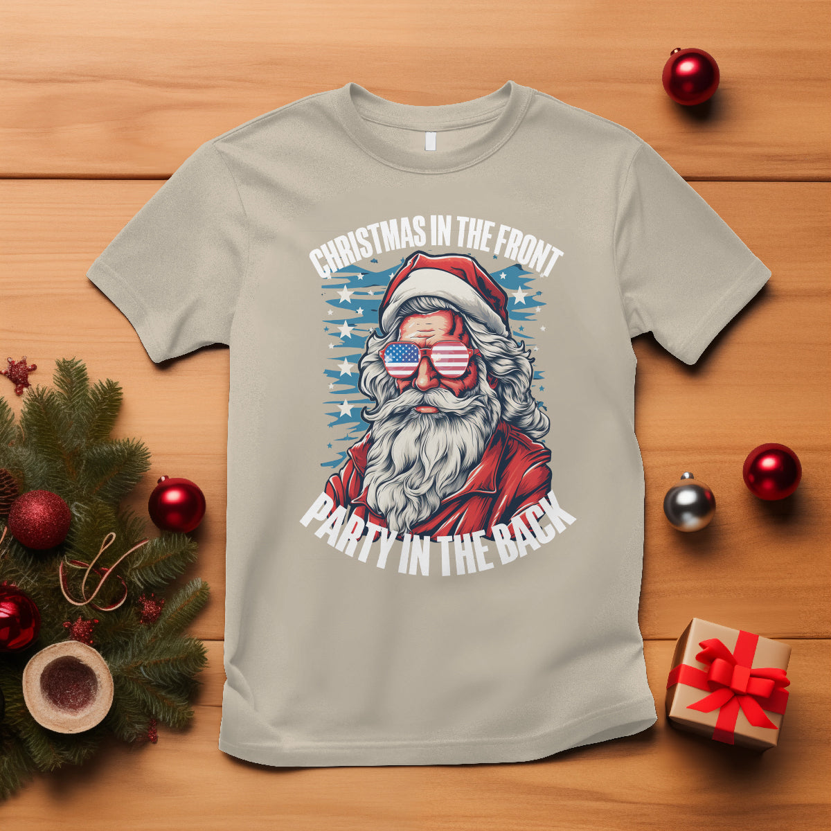 christmas-in-the-front-party-in-the-back-usa-patriotic-santa-t-shirt