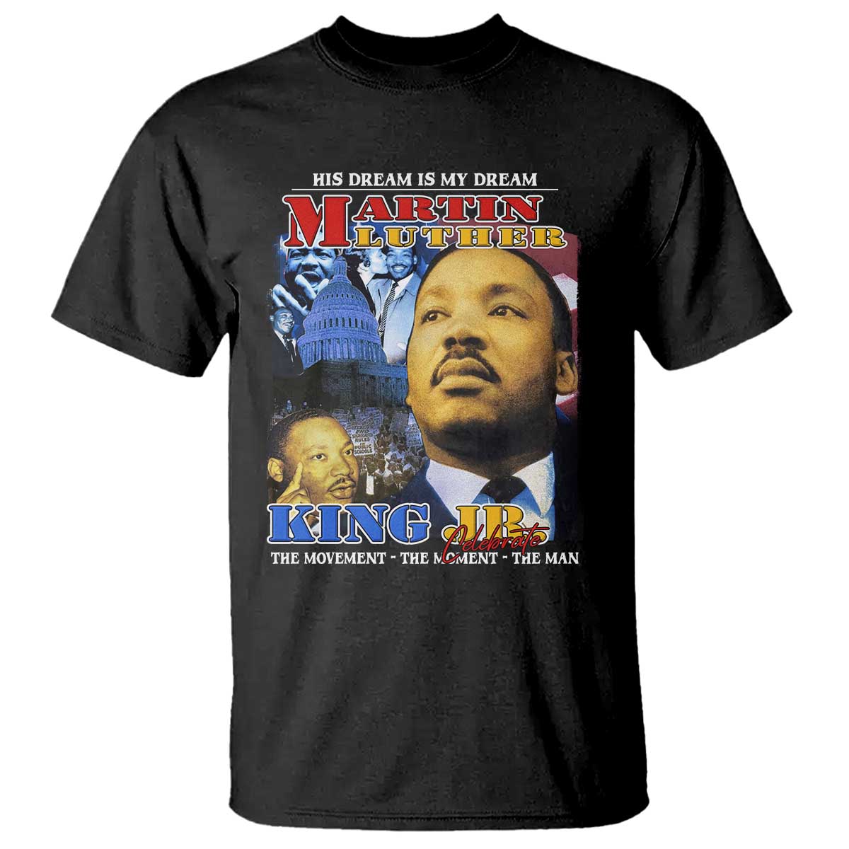 martin-luther-king-jr-t-shirt-his-dream-is-my-dream-american-flag-mlk-day-black-history