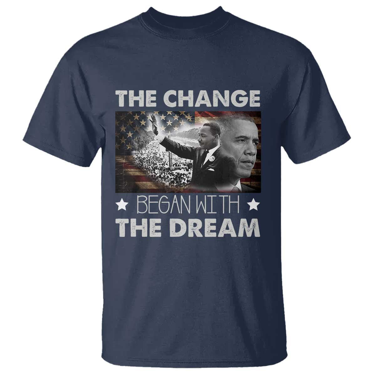 obama-mlk-t-shirt-the-change-began-with-the-dream