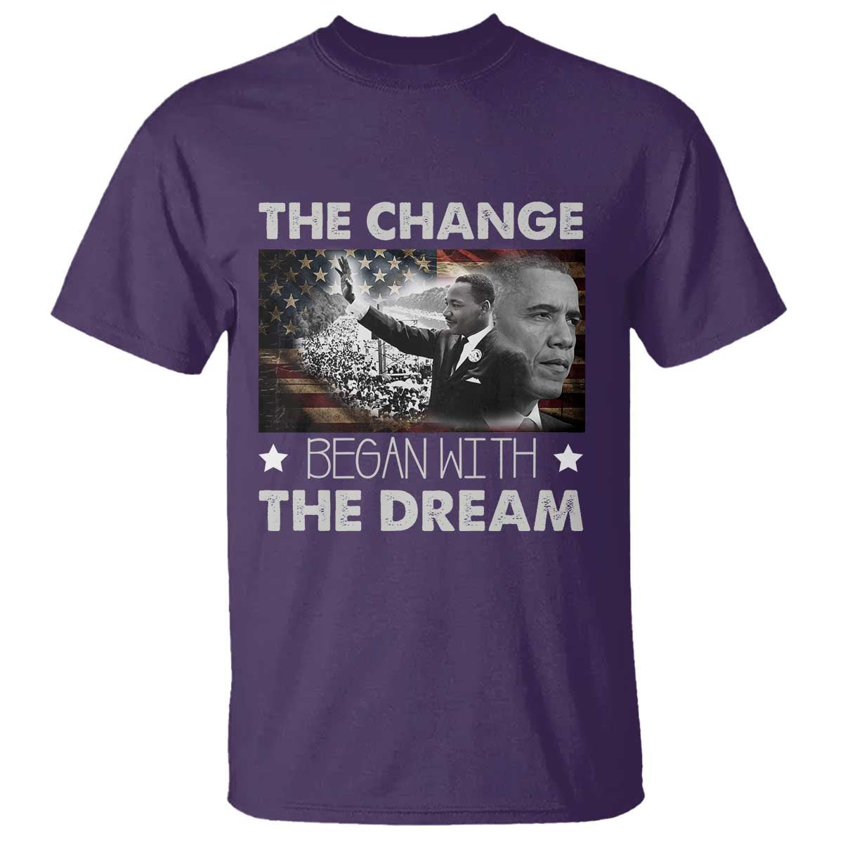 obama-mlk-t-shirt-the-change-began-with-the-dream