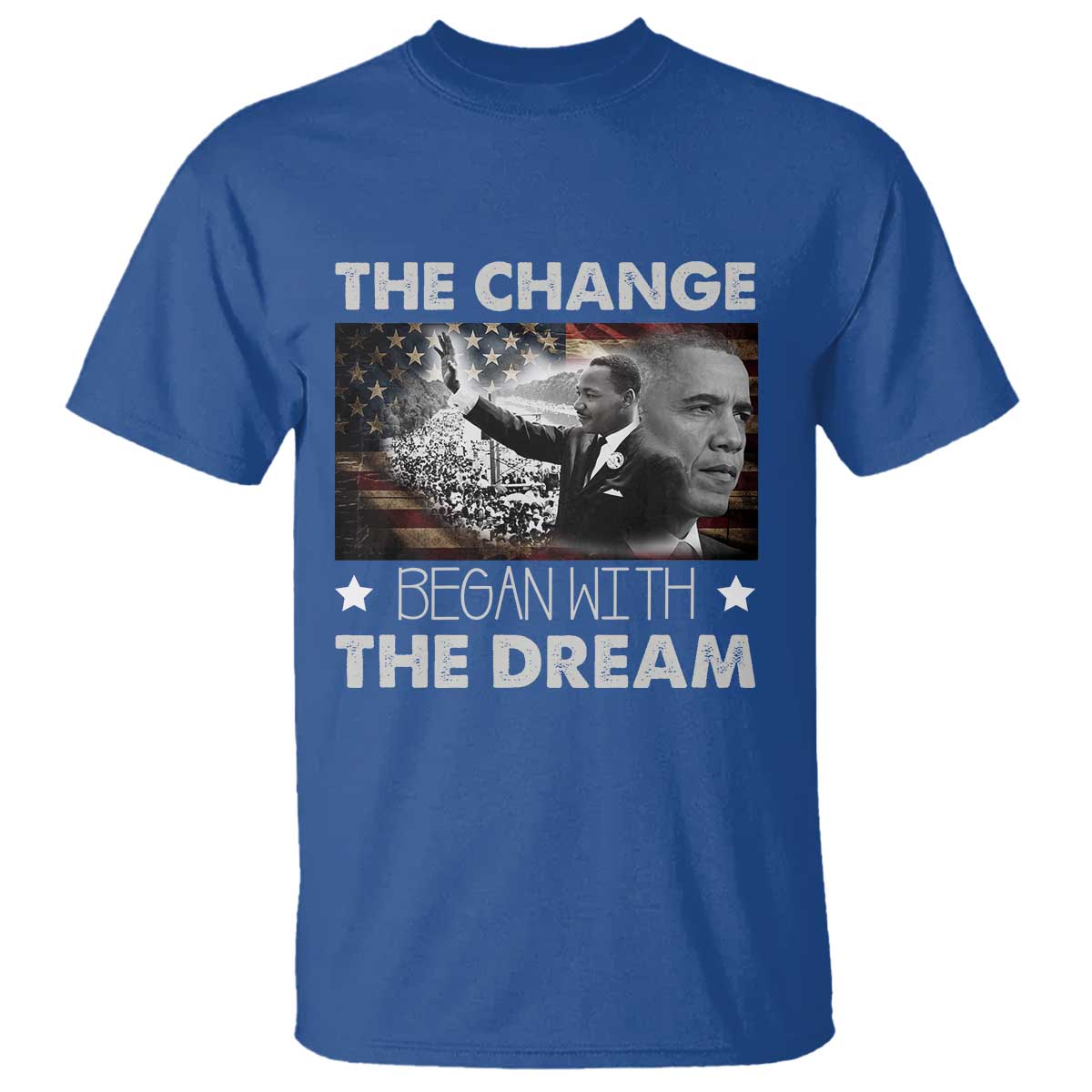 obama-mlk-t-shirt-the-change-began-with-the-dream