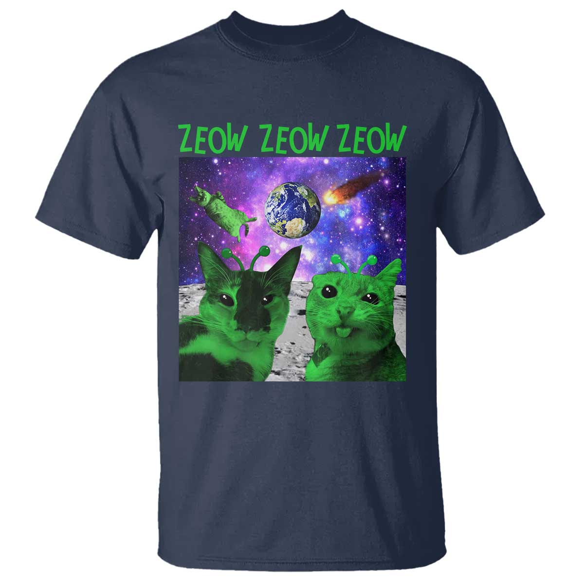 funny-alien-cat-meme-t-shirt-green-cats-zeow-zeow