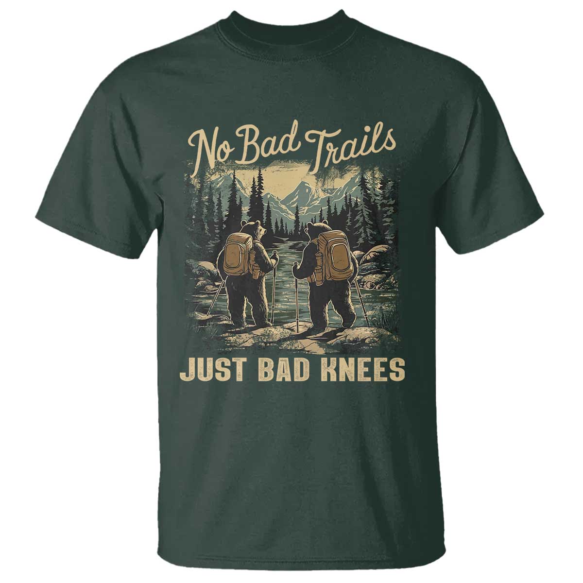 hiking-t-shirt-no-bad-trails-just-bad-knees