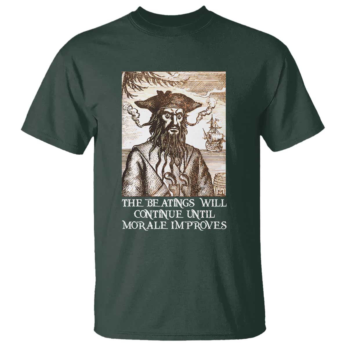 funny-blackbeard-sarcastic-joke-t-shirt-the-beatings-will-continue-until-morale-improves