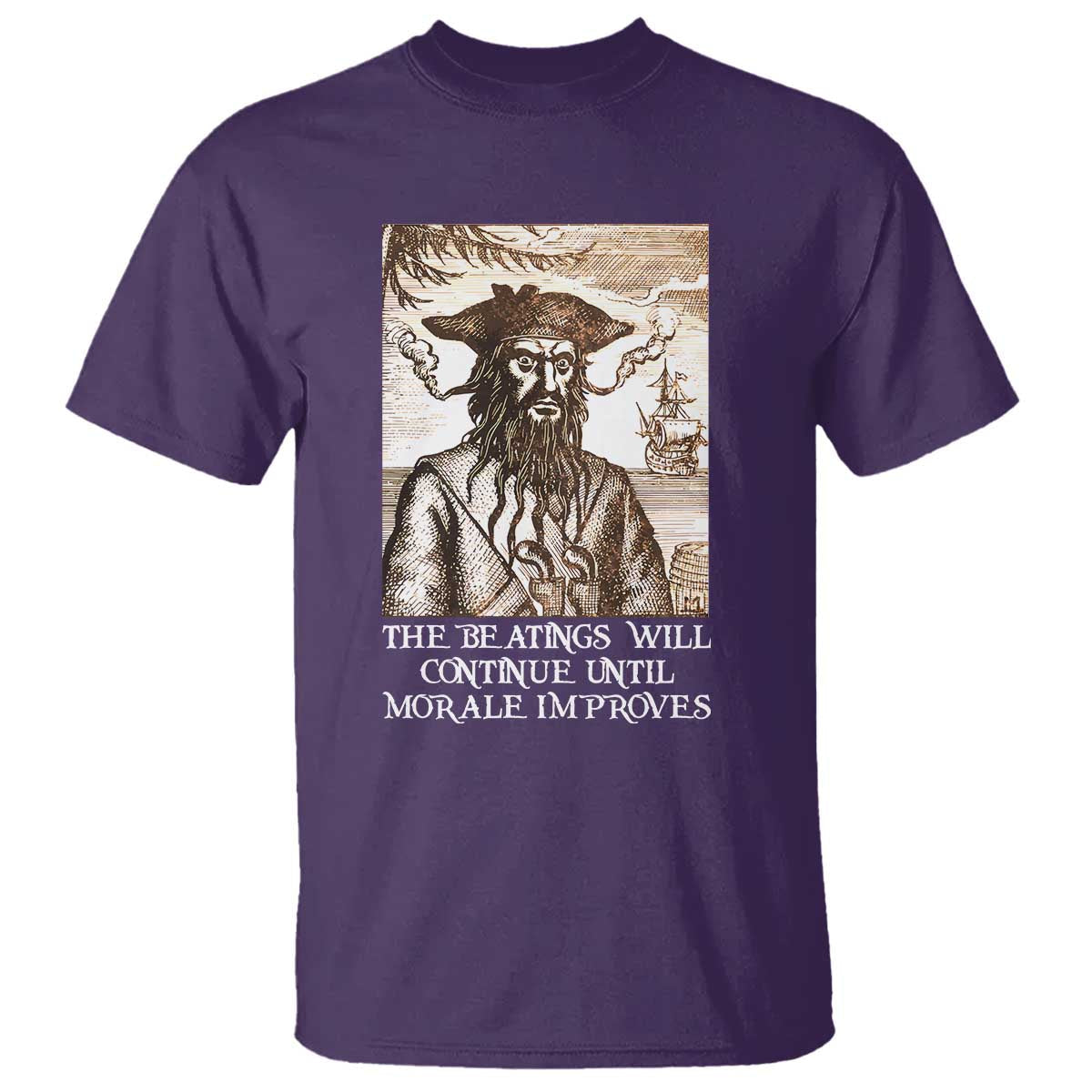 funny-blackbeard-sarcastic-joke-t-shirt-the-beatings-will-continue-until-morale-improves