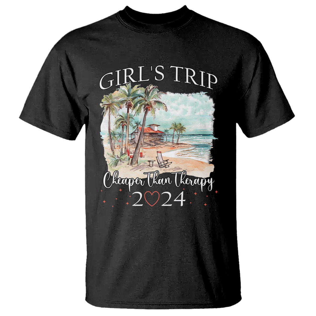 summer-vacation-t-shirt-girls-trip-cheaper-than-therapy