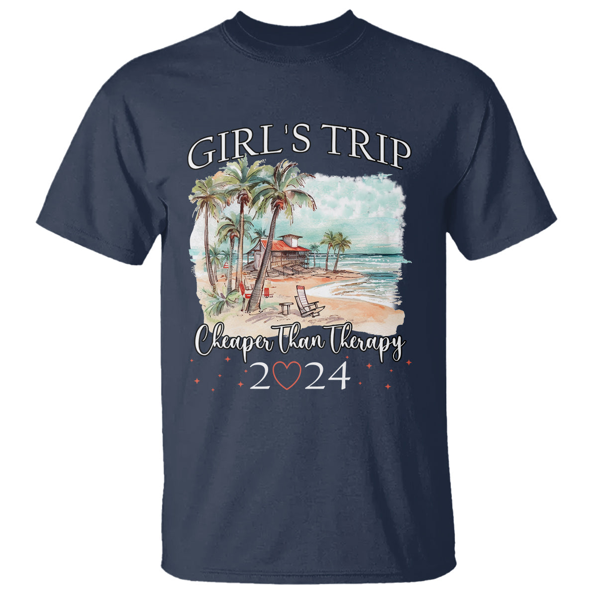 summer-vacation-t-shirt-girls-trip-cheaper-than-therapy