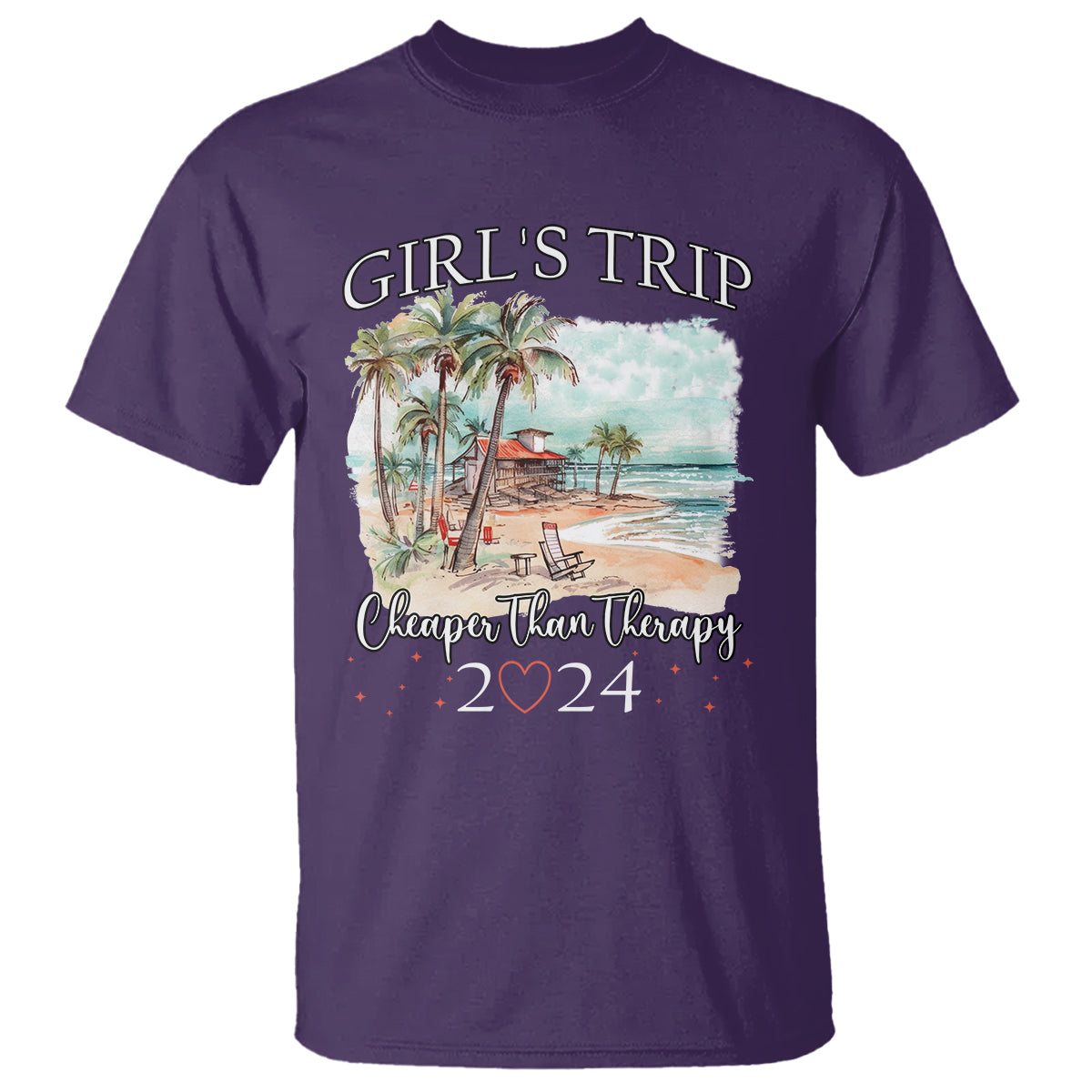 summer-vacation-t-shirt-girls-trip-cheaper-than-therapy