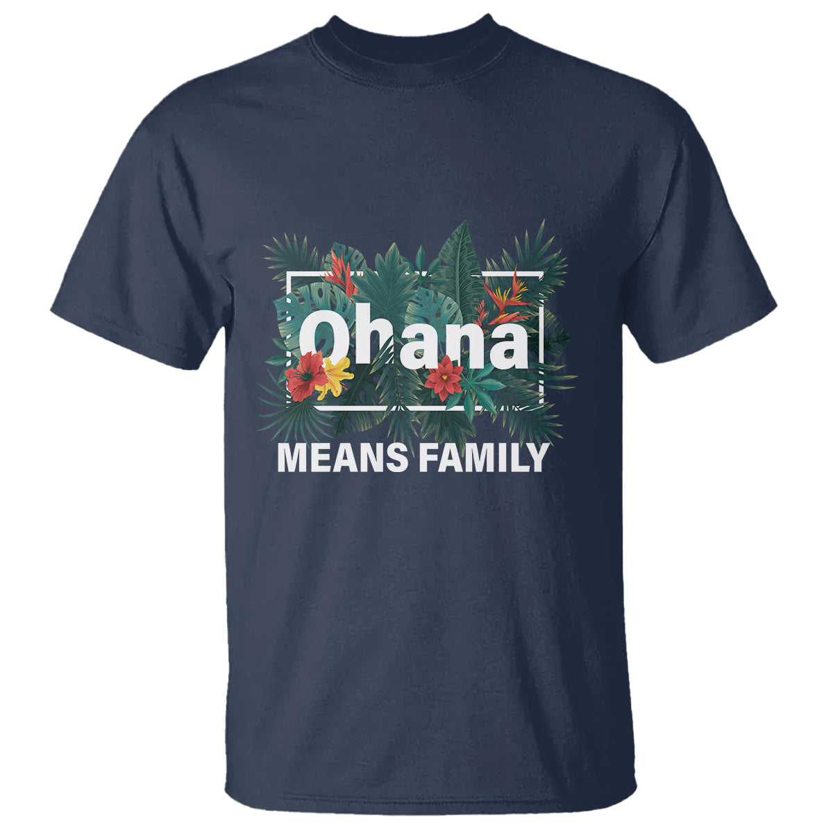 hawaiian-t-shirt-ohana-means-family-hawaii-summer-vacation