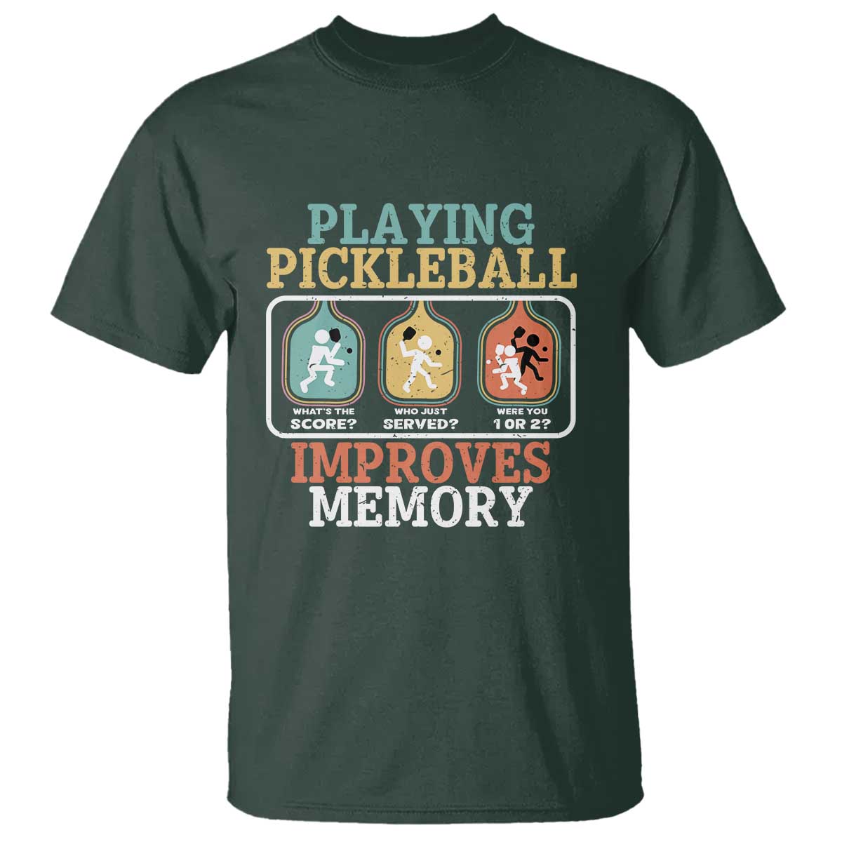 funny-playing-pickleball-improves-memory-retro-t-shirt