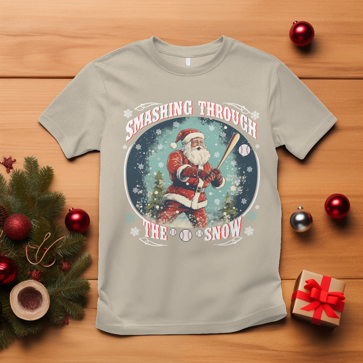 christmas-sport-t-shirt-baseball-player-santa-smashing-through-the-snow