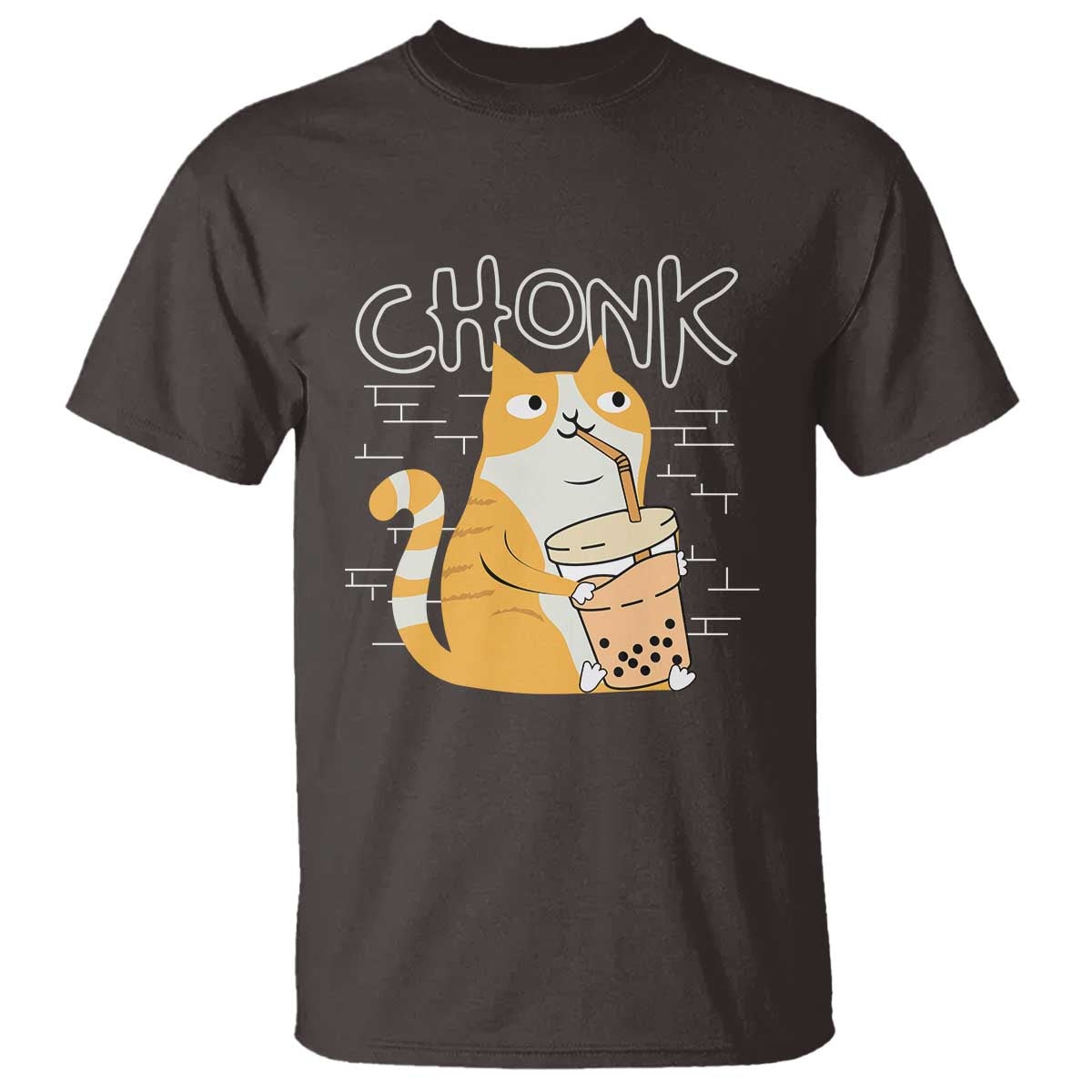 funny-fat-cat-t-shirt-chonk-drinking-bubble-tea