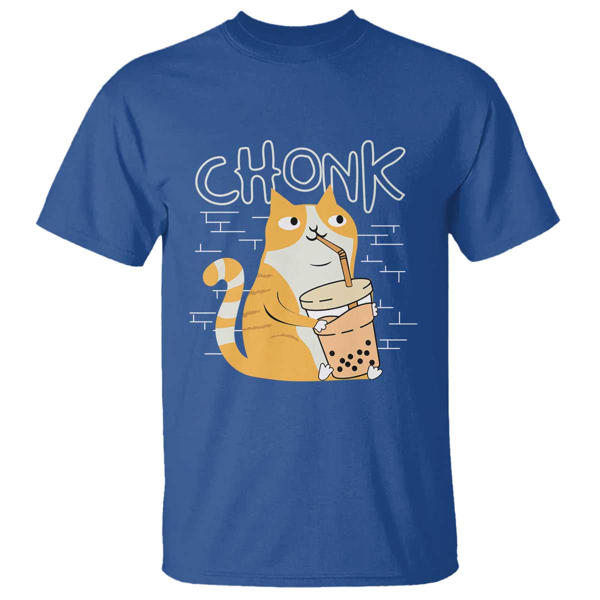 funny-fat-cat-t-shirt-chonk-drinking-bubble-tea