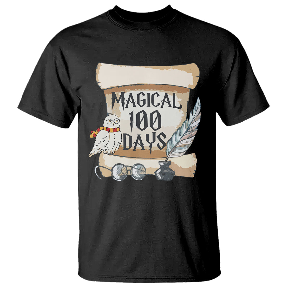 magical-100-days-of-school-vintage-letter-magic-owl-t-shirt