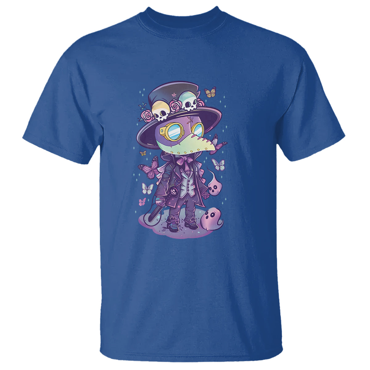 pastel-goth-cute-creepy-plague-doctor-t-shirt