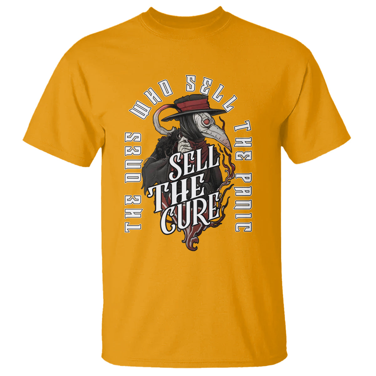 plague-doctor-t-shirt-the-ones-who-sell-the-panic-sell-the-cure