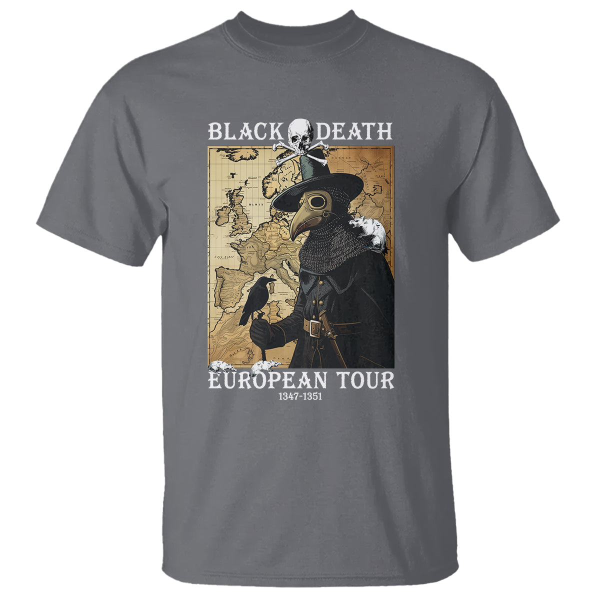 european-tour-plague-doctor-t-shirt