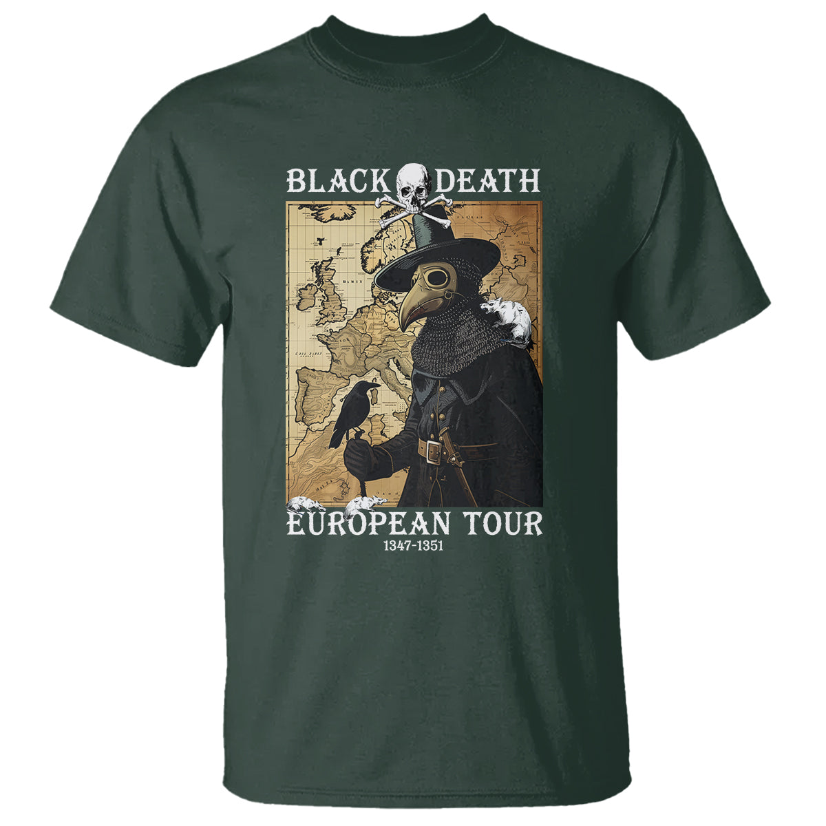 european-tour-plague-doctor-t-shirt