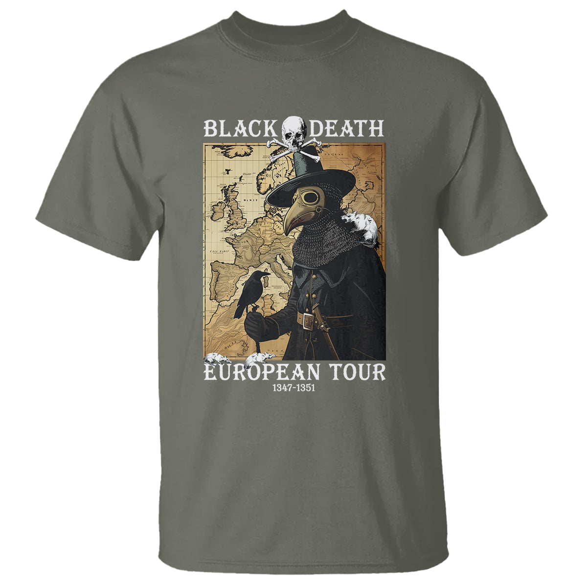 european-tour-plague-doctor-t-shirt