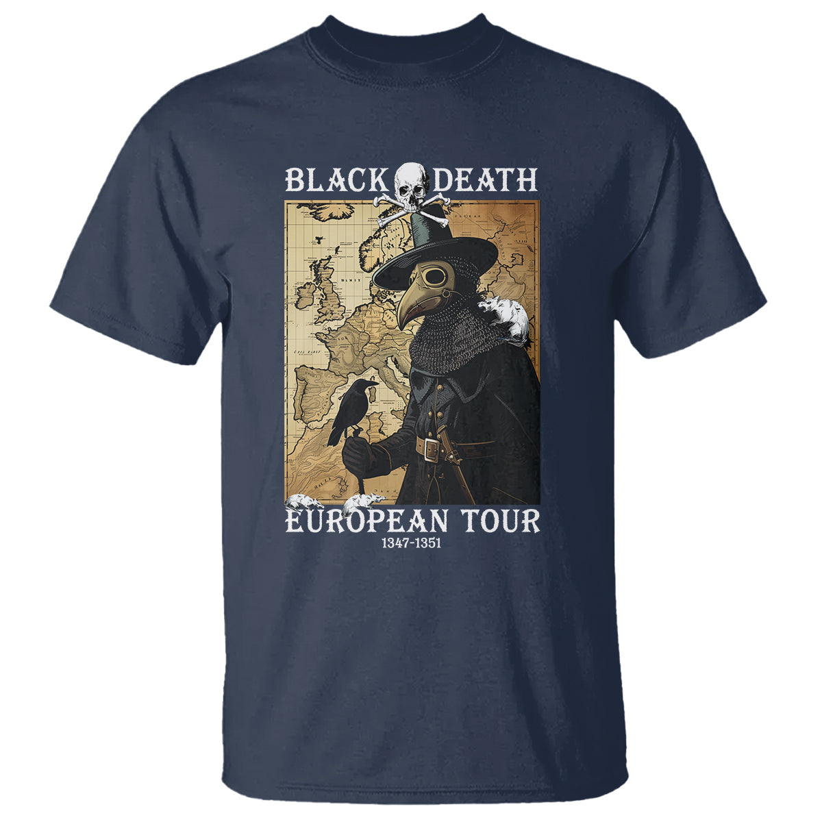 european-tour-plague-doctor-t-shirt