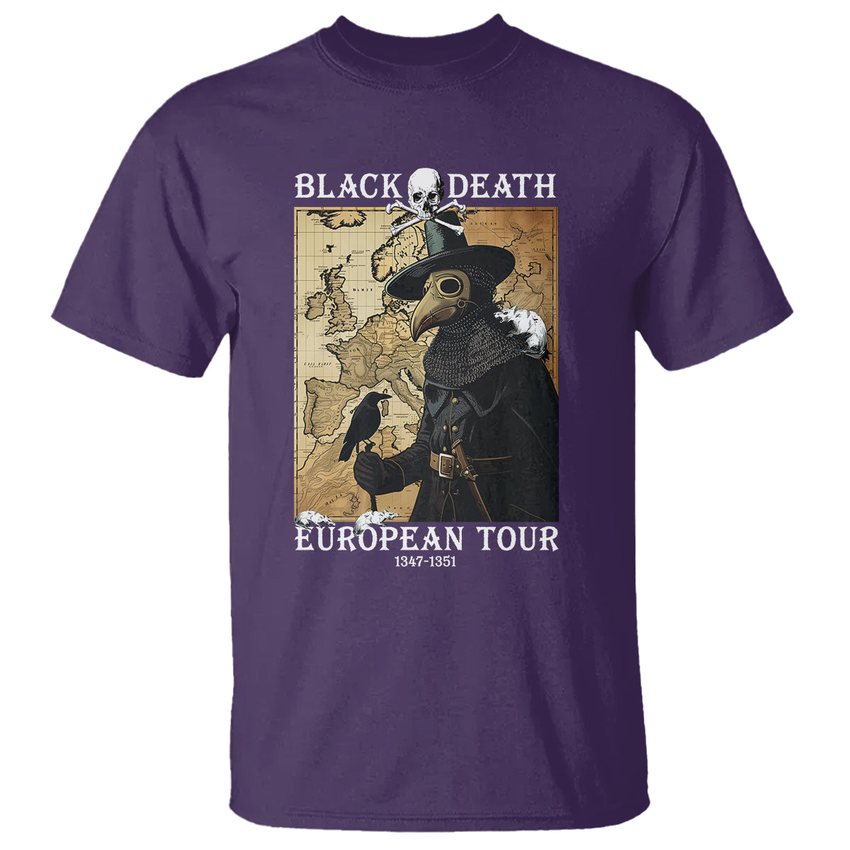 european-tour-plague-doctor-t-shirt