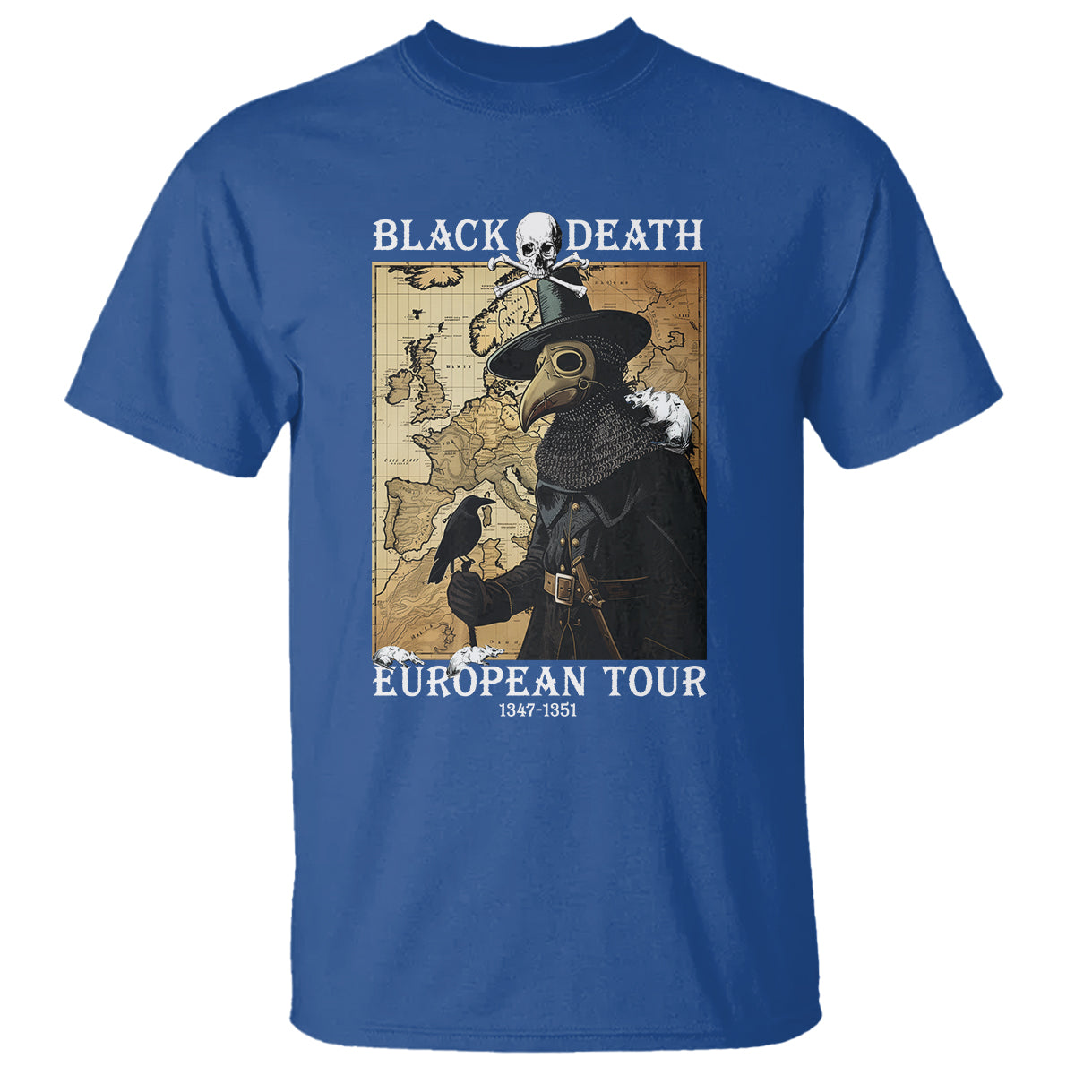 european-tour-plague-doctor-t-shirt