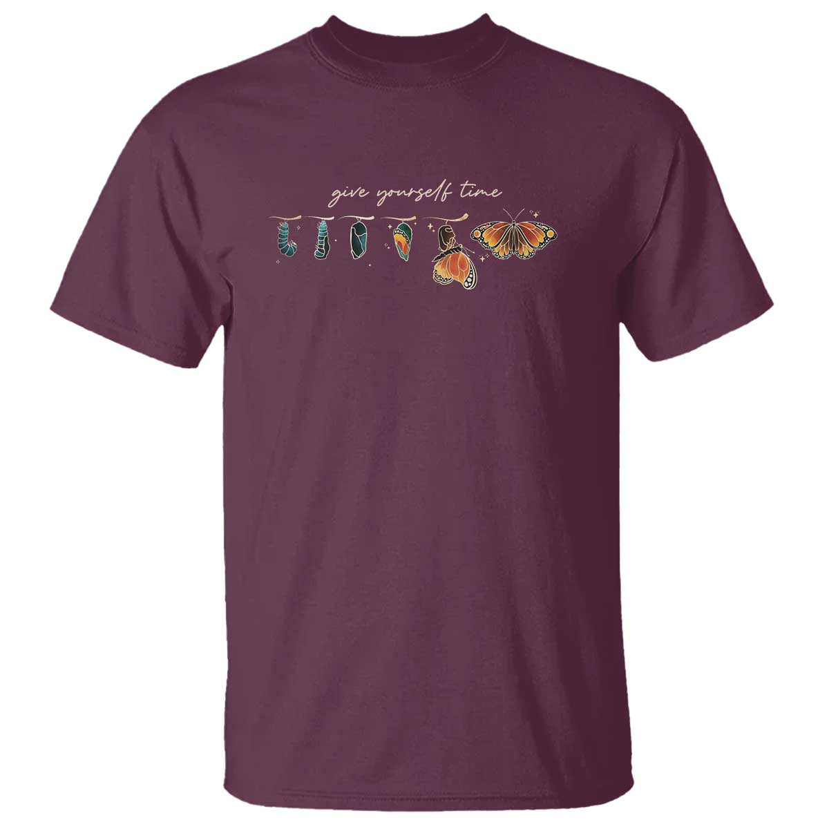 inspirational-quote-t-shirt-give-yourself-time-butterfly-motivational
