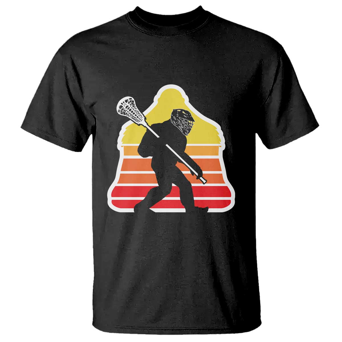 funny-retro-bigfoot-lacrosse-player-t-shirt