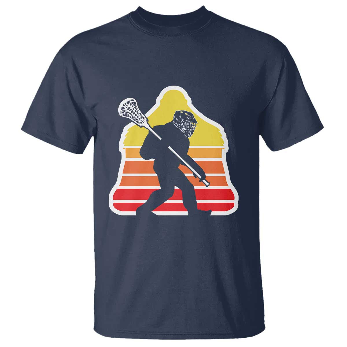 funny-retro-bigfoot-lacrosse-player-t-shirt