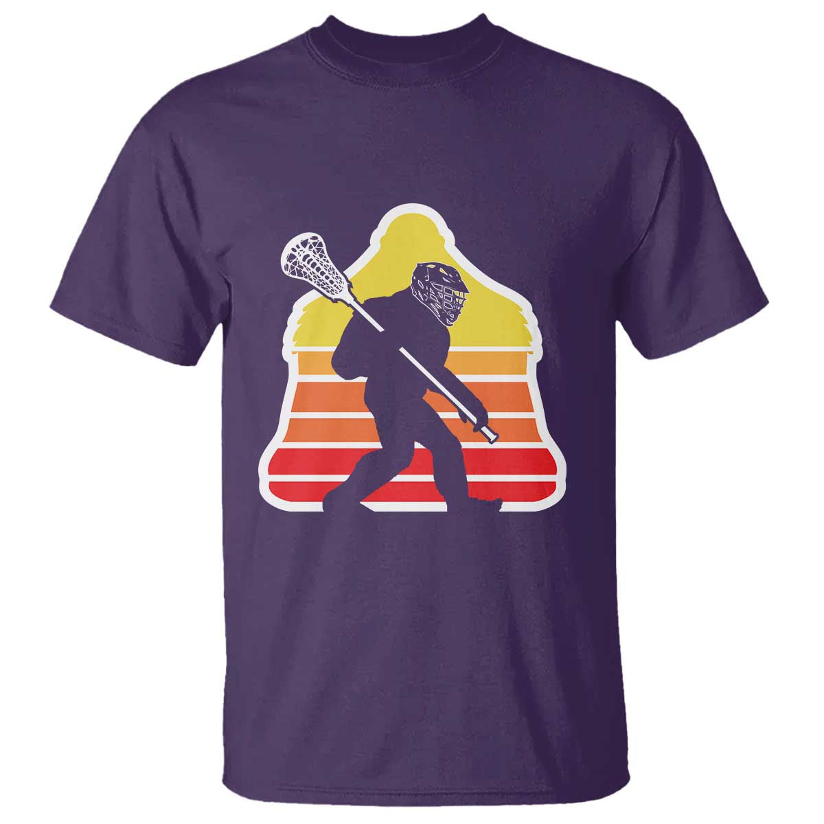 funny-retro-bigfoot-lacrosse-player-t-shirt