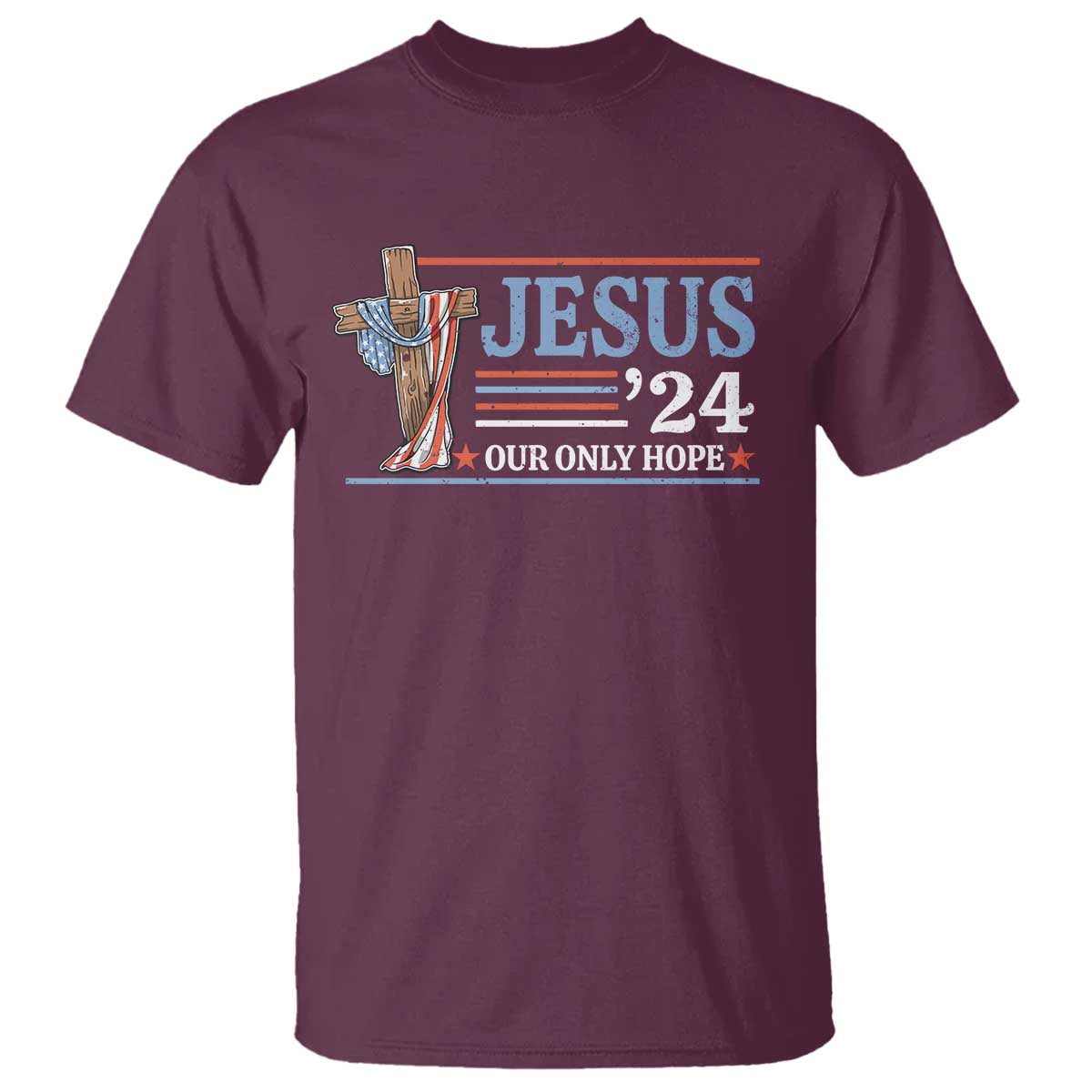usa-election-christ-t-shirt-jesus-president-2024-our-only-hope-christian
