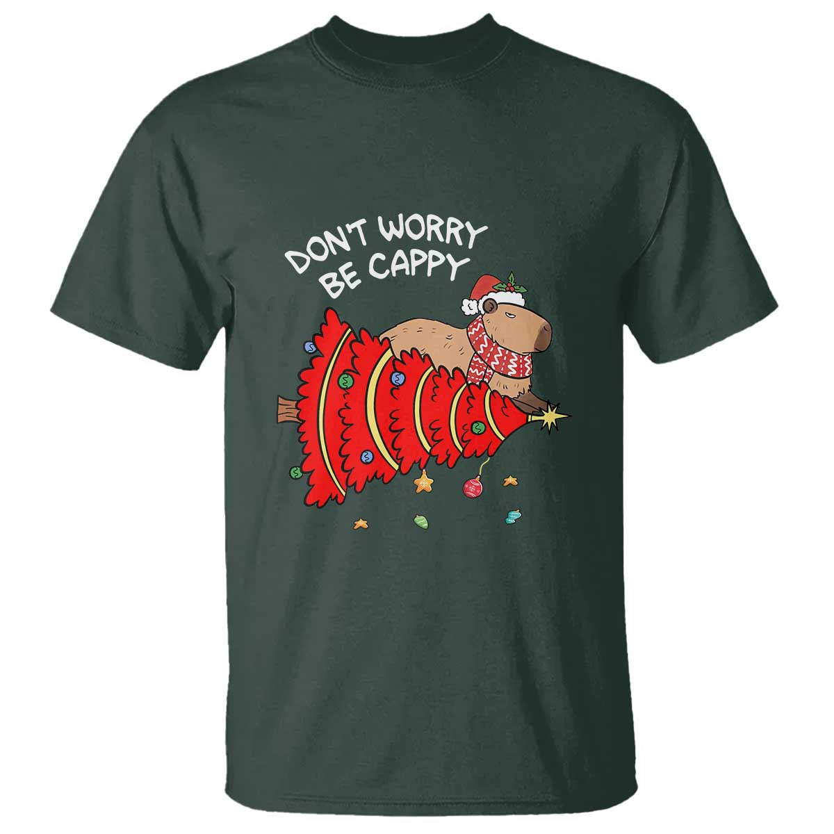 funny-capybara-christmas-t-shirt-dont-worry-be-capy