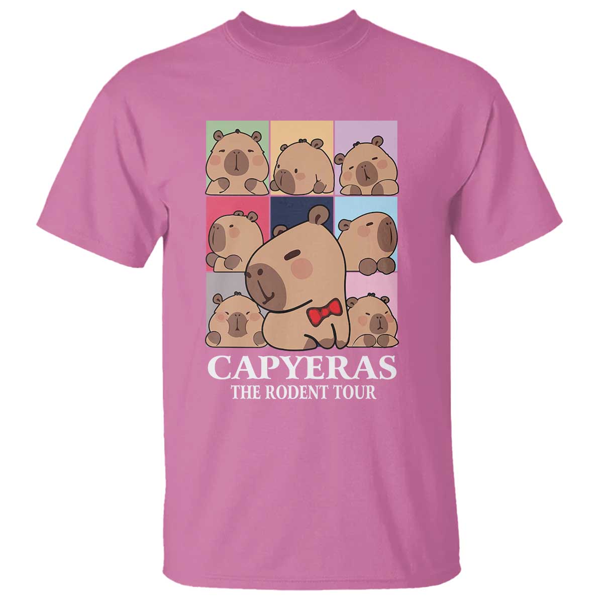 funny-capybara-christmas-t-shirt-capyeras-the-rodent-tour