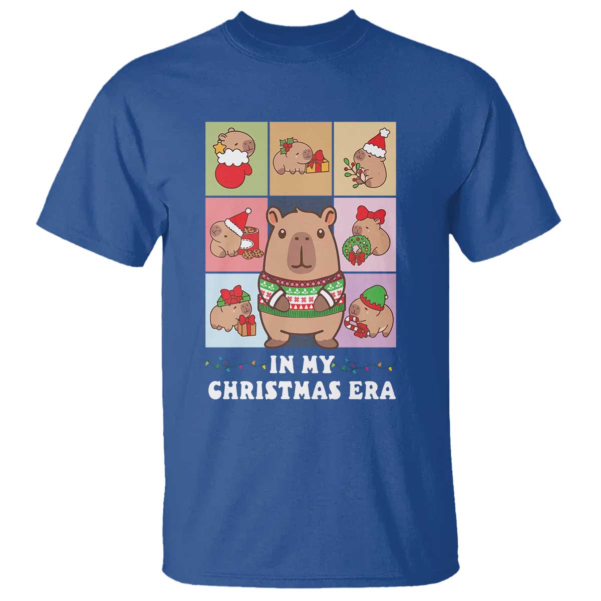 funny-capybara-christmas-t-shirt-in-my-christmas-era