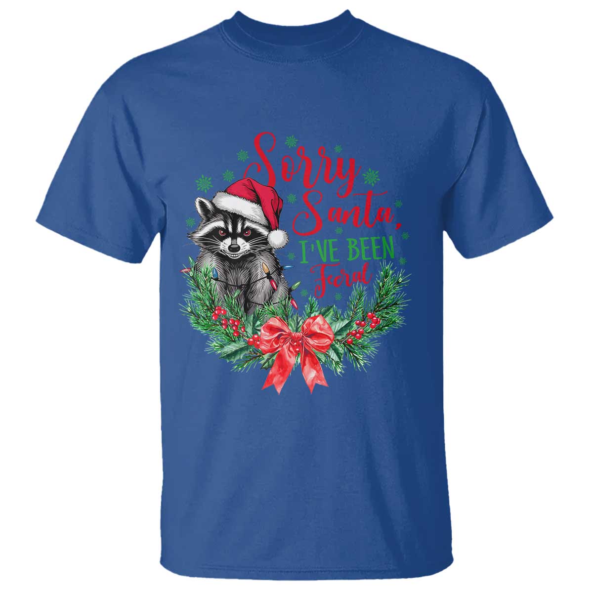 funny-christmas-t-shirt-sorry-santa-ive-been-feral-raccoon