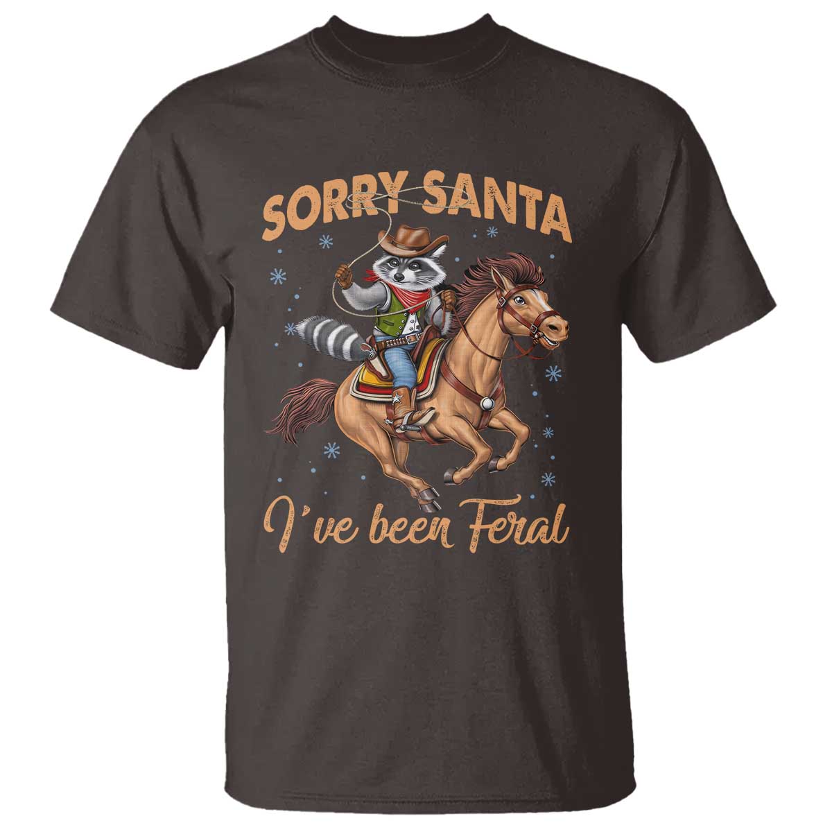 funny-christmas-raccoon-t-shirt-sorry-santa-ive-been-feral-cowboy