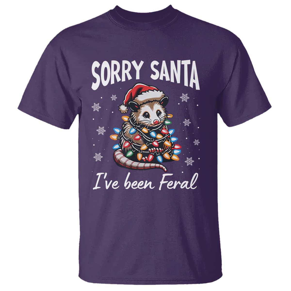 funny-christmas-opossum-t-shirt-sorry-santa-ive-been-feral