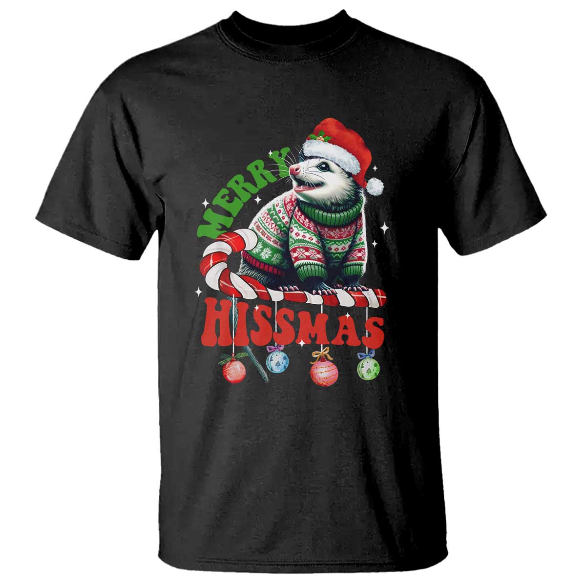 funny-christmas-opossum-t-shirt-merry-hissmass