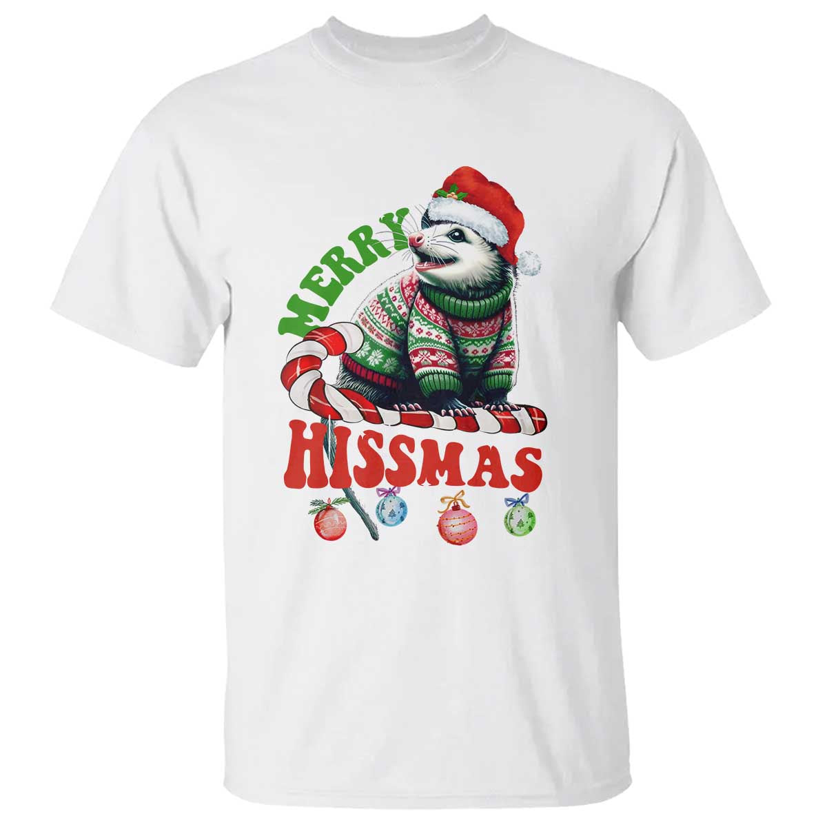 funny-christmas-opossum-t-shirt-merry-hissmass