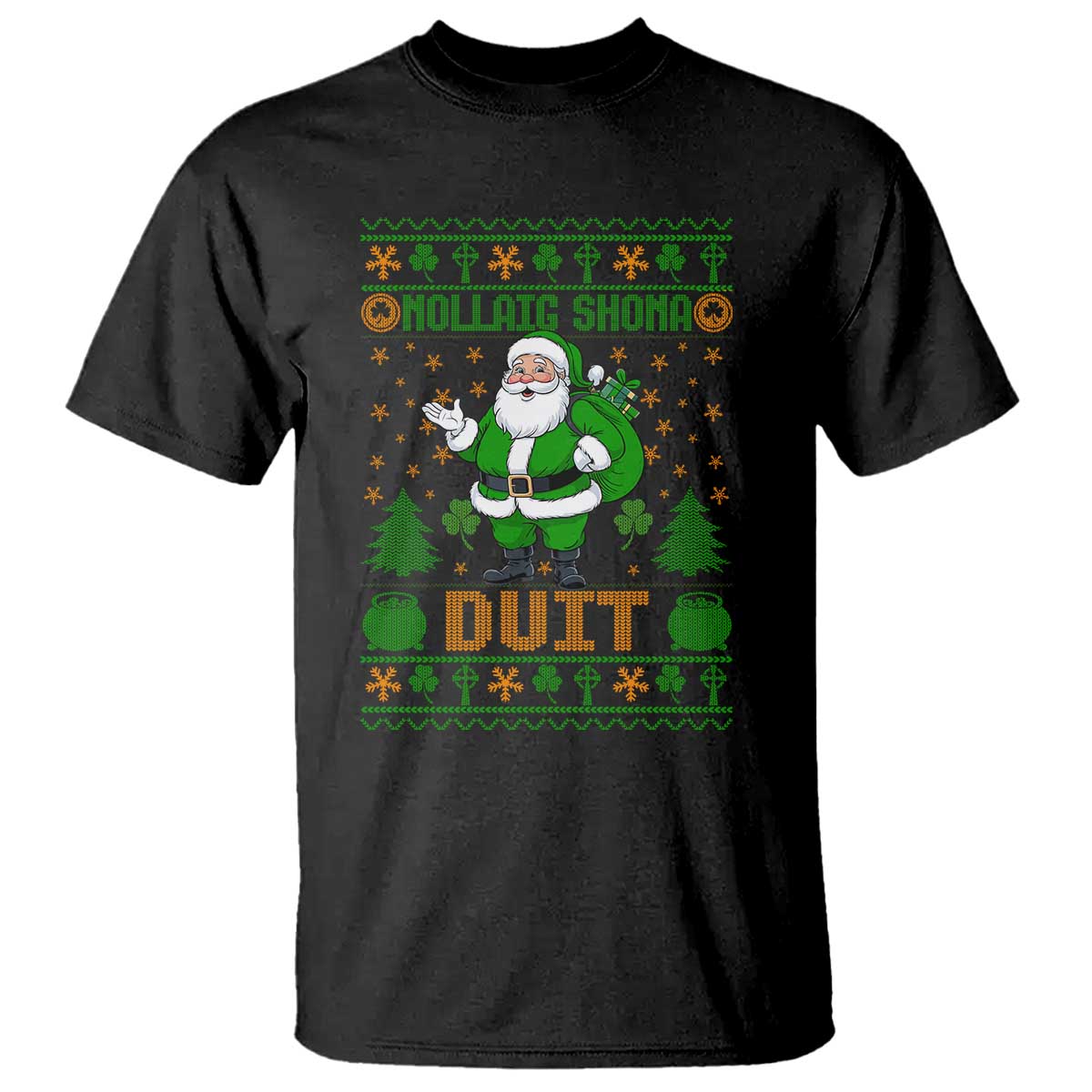 irish-christmas-t-shirt-nollaig-shona-duit-shamrock-santa-lucky-for-everyone