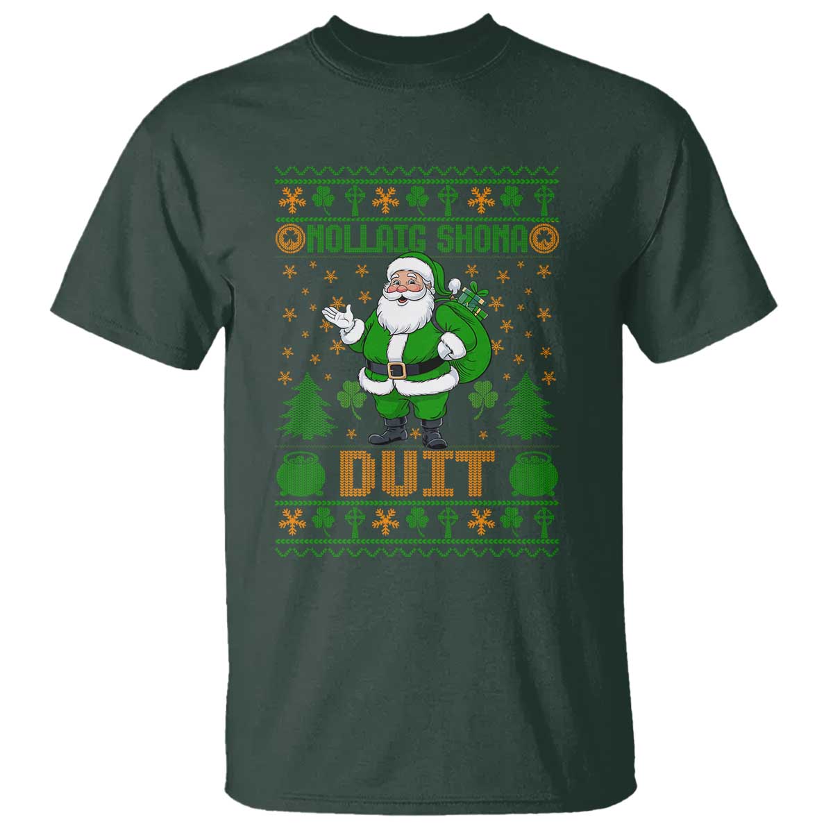 irish-christmas-t-shirt-nollaig-shona-duit-shamrock-santa-lucky-for-everyone