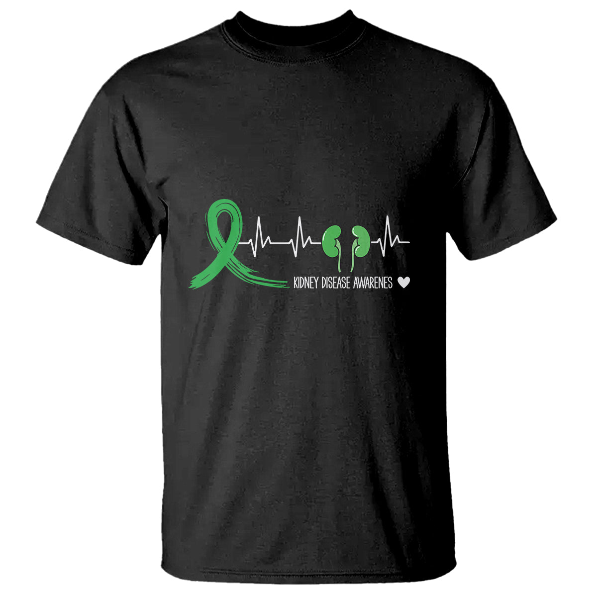 kidney-disease-awareness-month-t-shirt-heartbeat-transplant-organ-donor