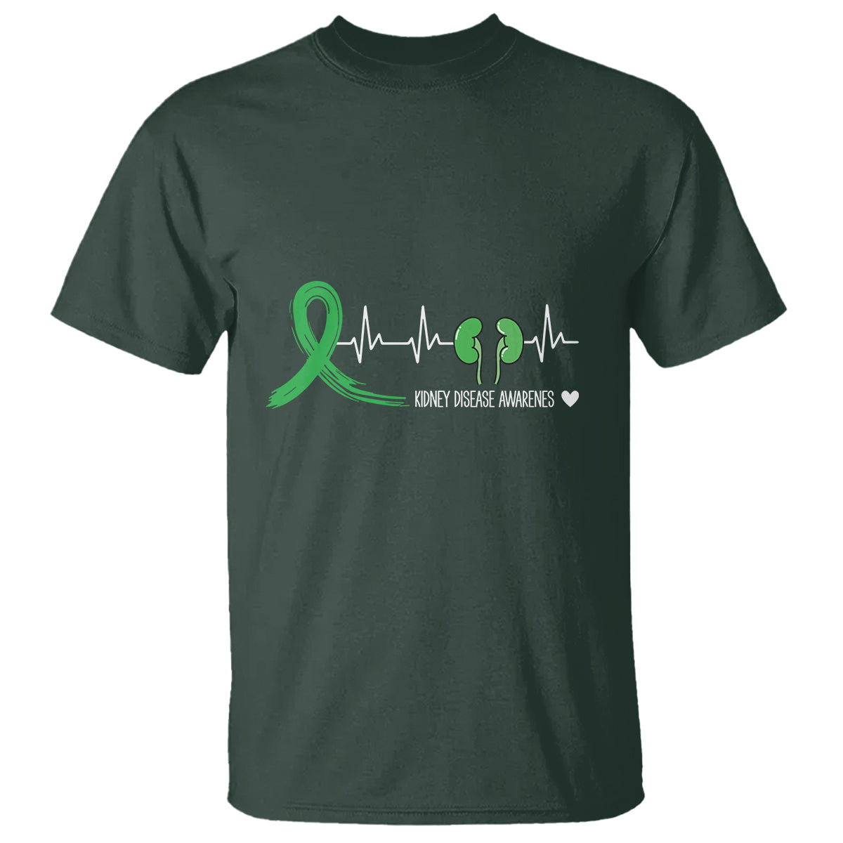 kidney-disease-awareness-month-t-shirt-heartbeat-transplant-organ-donor