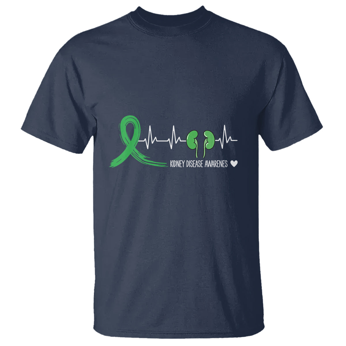 kidney-disease-awareness-month-t-shirt-heartbeat-transplant-organ-donor