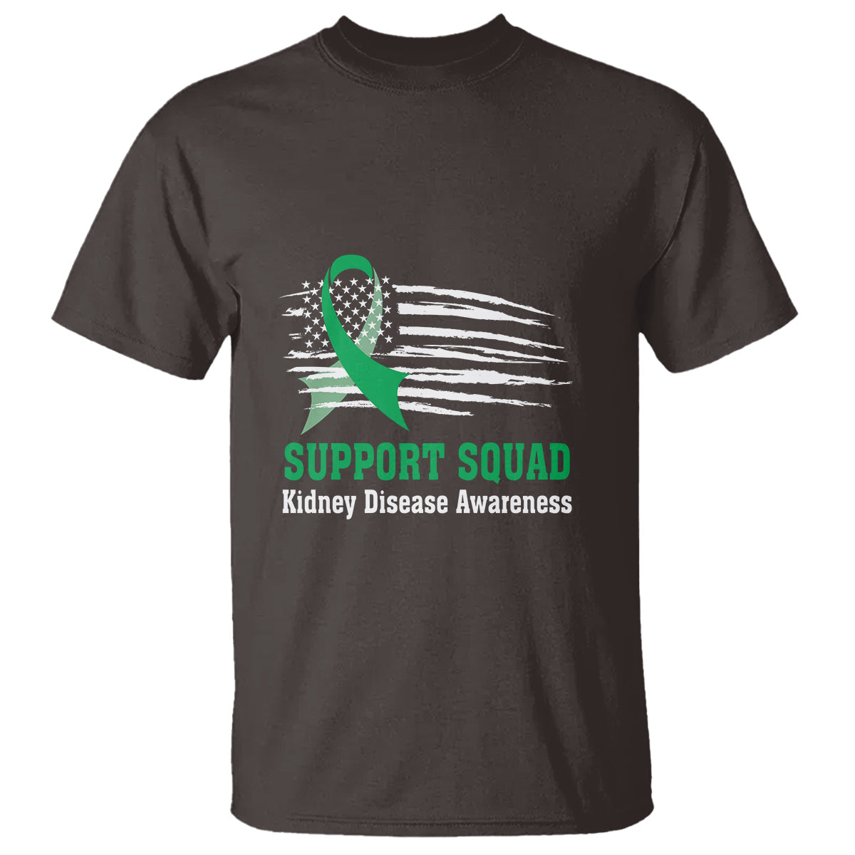 kidney-disease-awareness-month-t-shirt-support-squad-usa-flag-strong-warrior