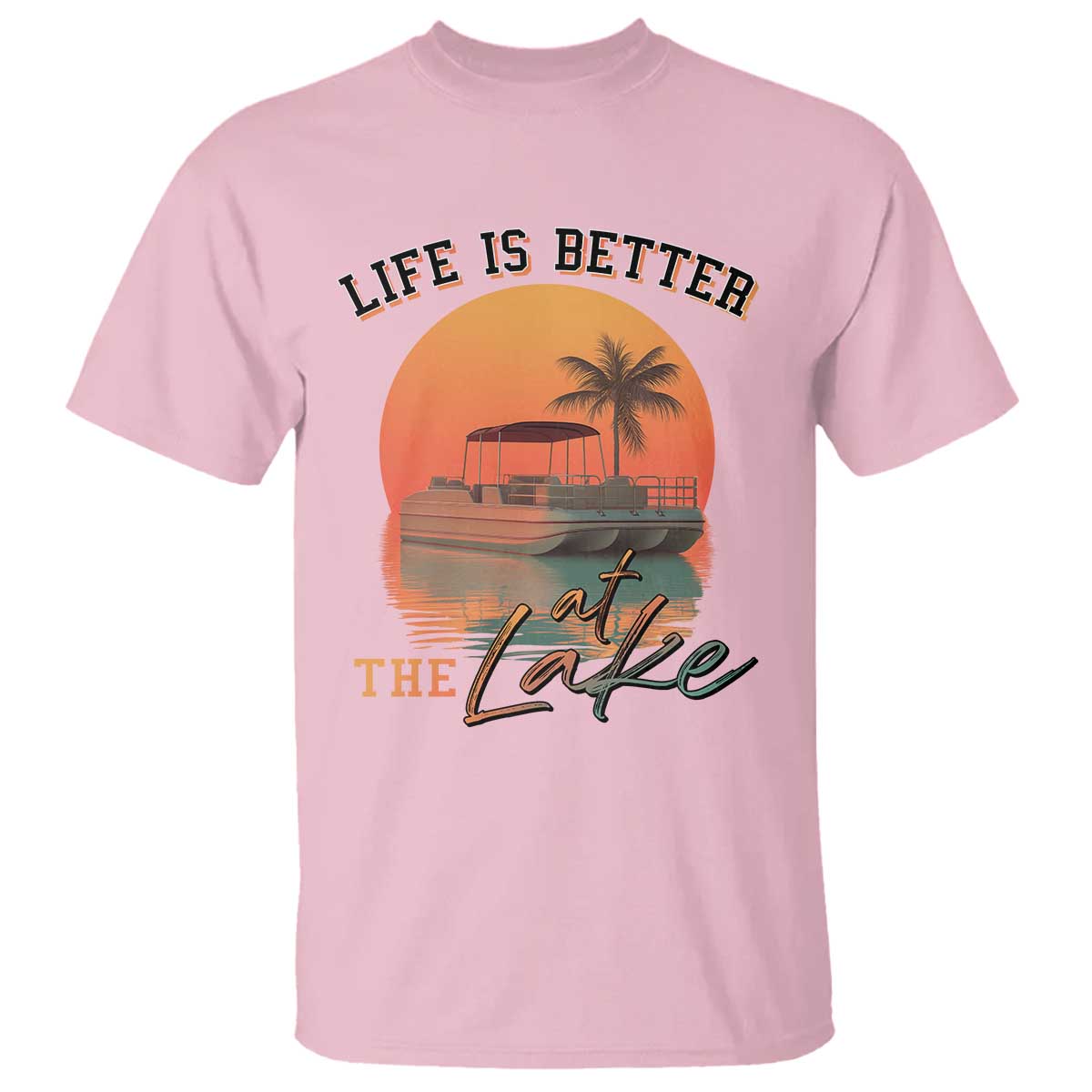 life-is-better-at-the-lake-t-shirt-pontoon-boat