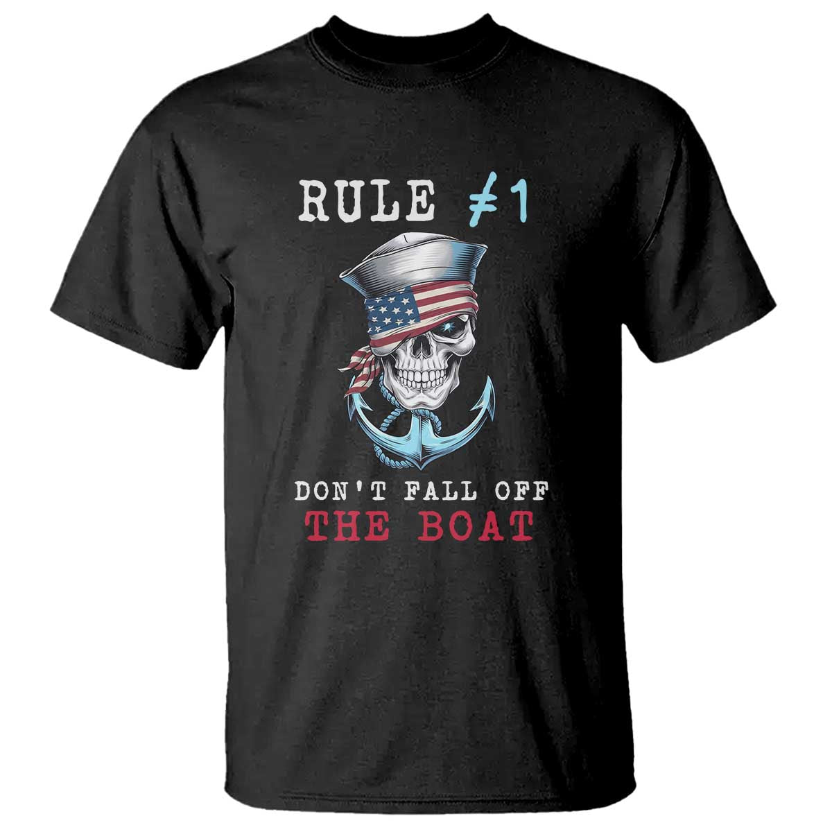 funny-pirate-rule-t-shirt-dont-fall-off-the-boat