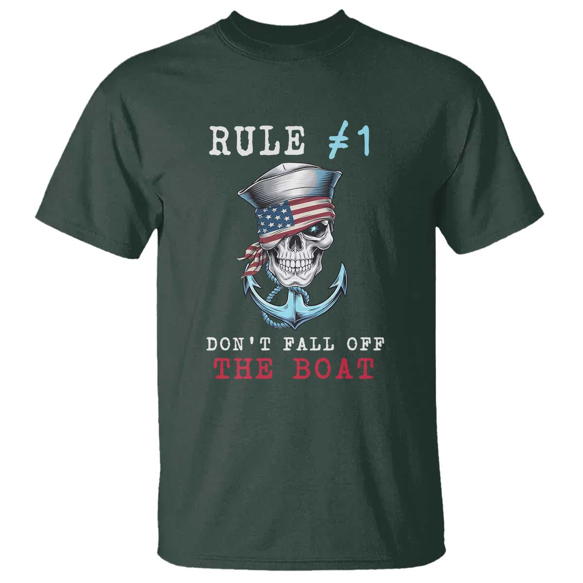 funny-pirate-rule-t-shirt-dont-fall-off-the-boat